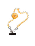 Hand-painted Celestial Sun Bracelet Phone Chain