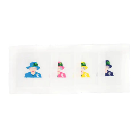 Royal Splendor Set of Four Cocktail Napkins