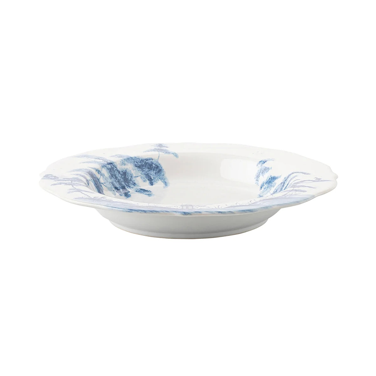 Country Estate  Pasta/Soup Bowl - Delft Blue