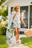 Farmhouse Flowers Blanket
