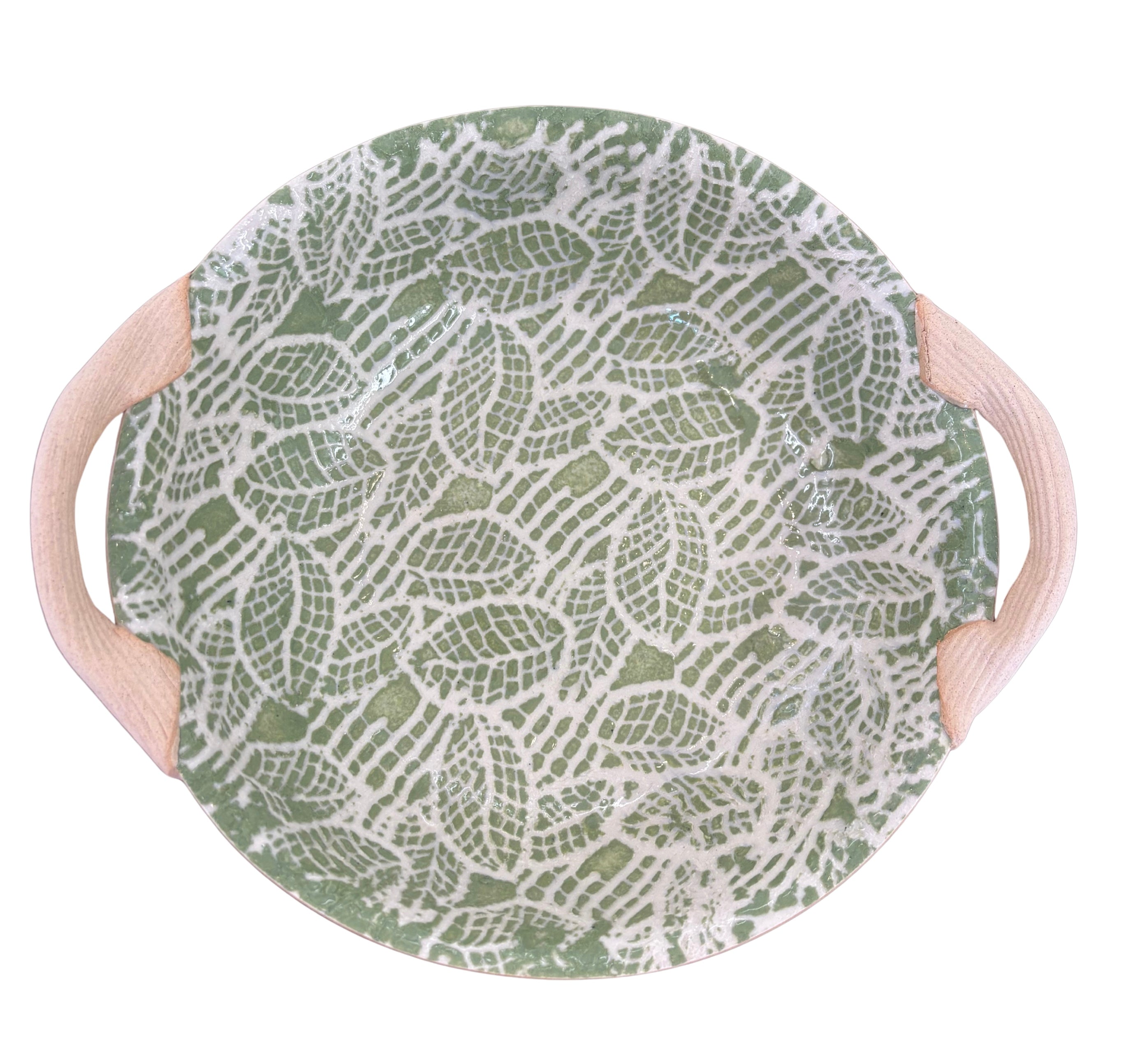 Citrus Topiary 9" Vegetable Bowl with Handles