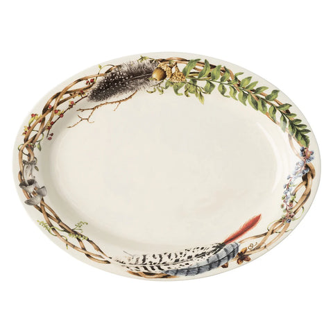 Forest Walk 17" Oval Platter
