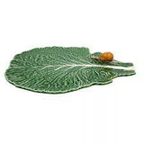 Cabbage Leaf With Snail Platter