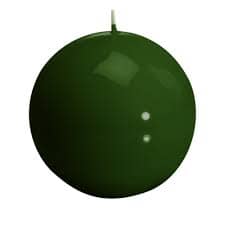 Meloria Ball Candle Large Classic - Olive Green