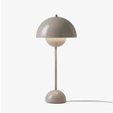 Flowerpot Portable Table Lamp Grey Beige