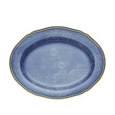 Oriente Italiano Pervinca Small Oval Platter