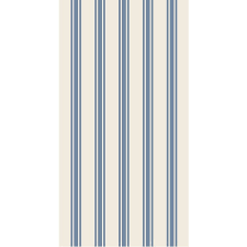 Cornflower Blue Linen Stripe Guest Napkin