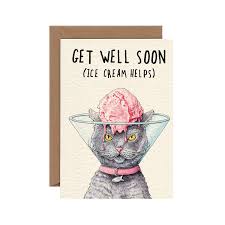 Get Well Soon Cat Card
