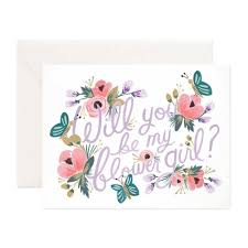 Will you be my flower girl?