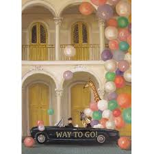 Way to Go Balloon Card