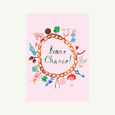 Bonne Chance Card