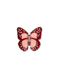 Hand-painted Mini Monarch Butterfly Claw Hair Clip | Eco-Friendly: Pink