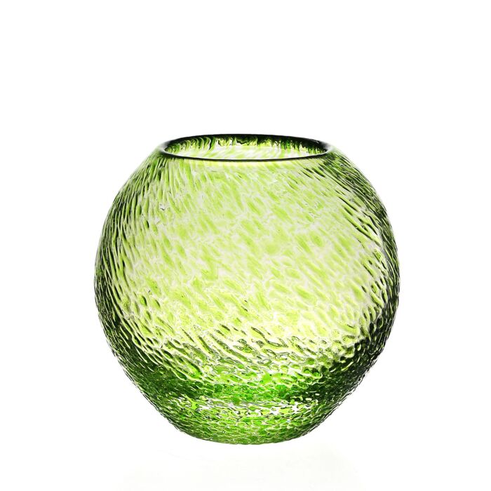 Florence Globe Vase Citrine 6”