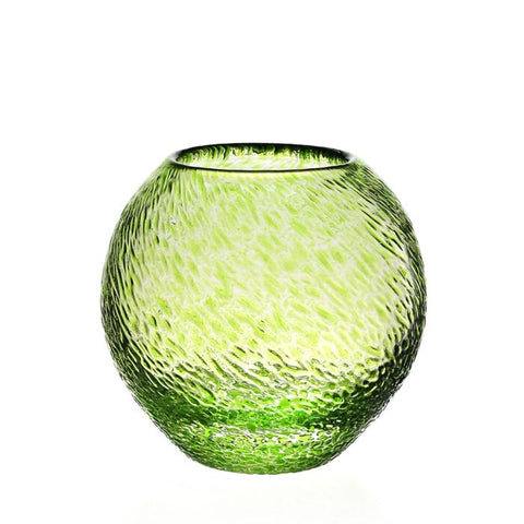 Florence Globe Vase Citrine 6”