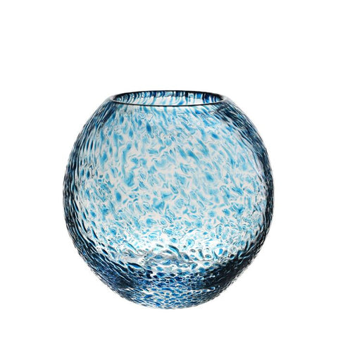 Florence Globe Vase Aqua 6"