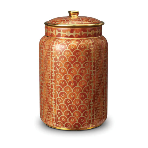 Fortuny Ashanti Canister Orange - Large