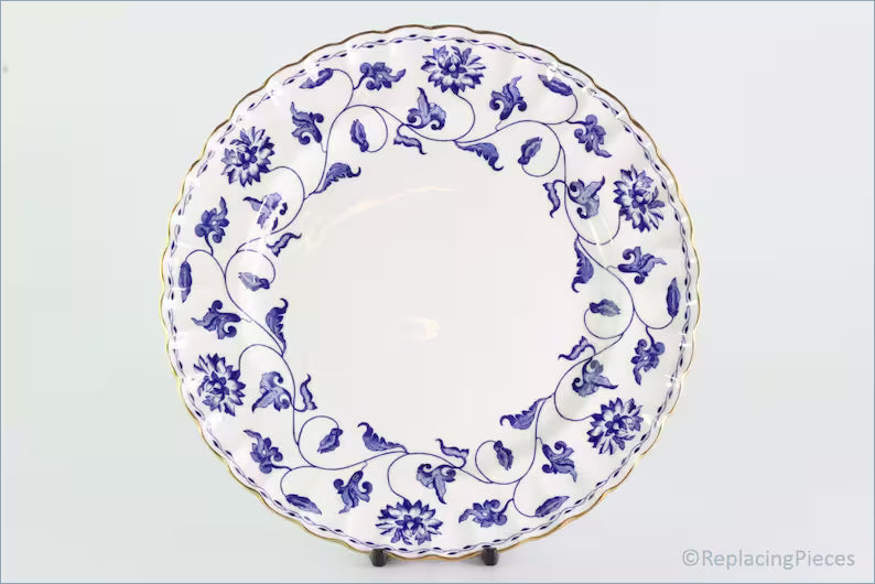 Blue Colonel  Salad Plate
