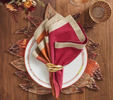 Verve Napkin Ring in Gold, Set of 4