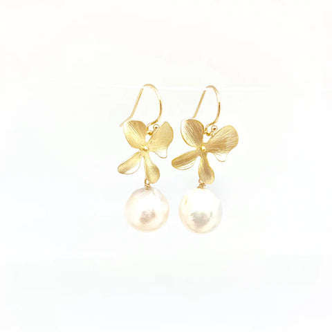 Disa Earrings - Short/Gold