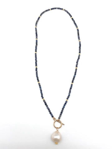 Carol Necklace- Blue Sapphire