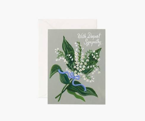 With Deepest Sympathy Card