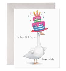 Goose Cake Hat Birthday