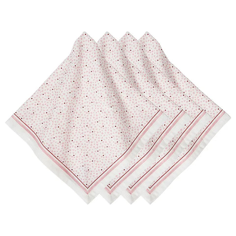 Love You More Pink Napkin, Set of 4