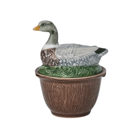 Forest Walk Duck Bowl with Lid