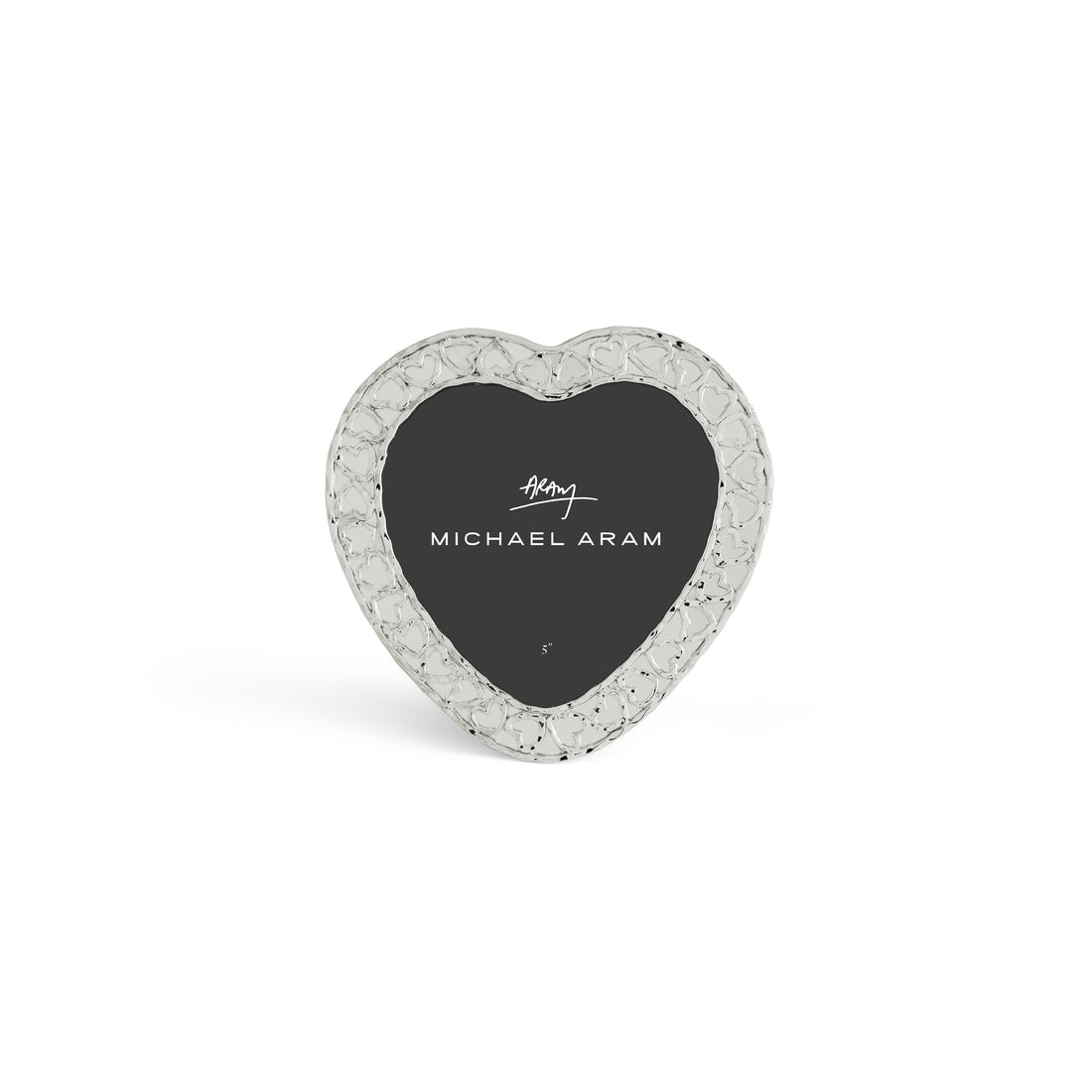 Heart Frame 5"-Silver