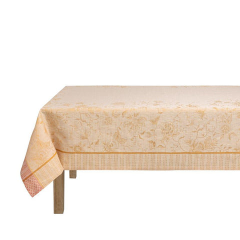 Tablecloth Été Indien Linen - Orange
