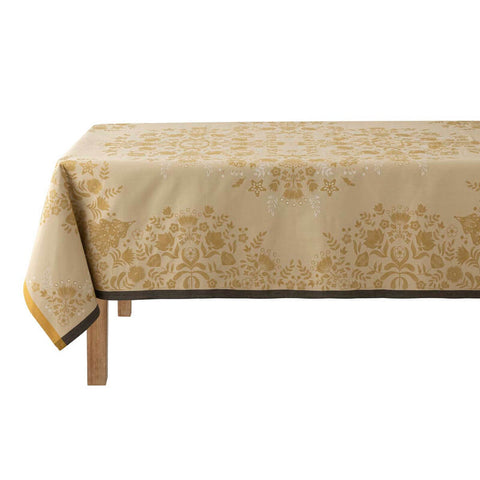 Feerie Yellow 69"x98" Tablecloth