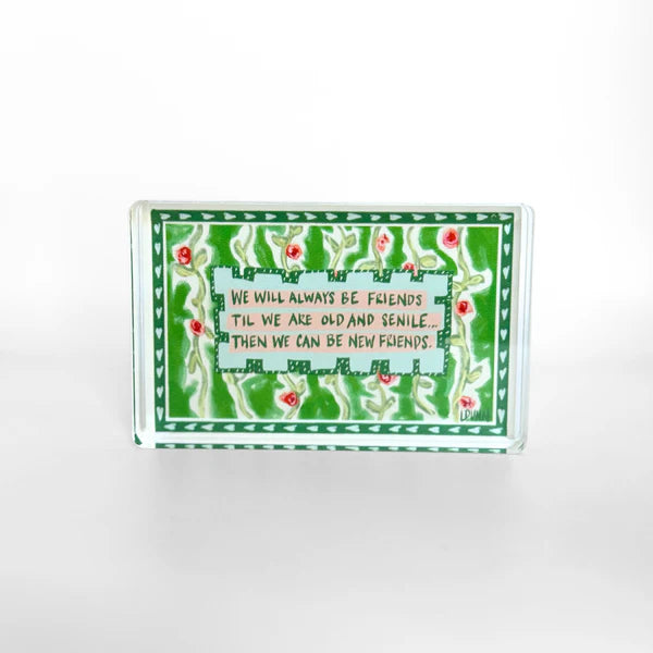 New Friends Acrylic Block