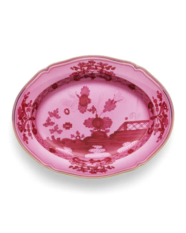 Oriente Italiano Porpora Oval Flat Platter