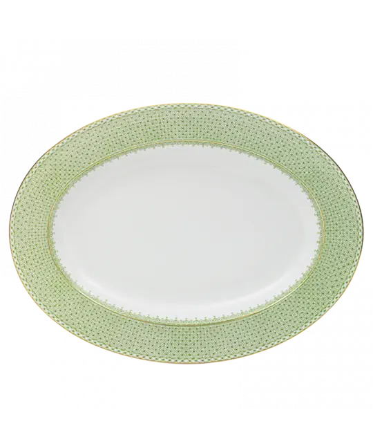 Apple Lace Oval Platter