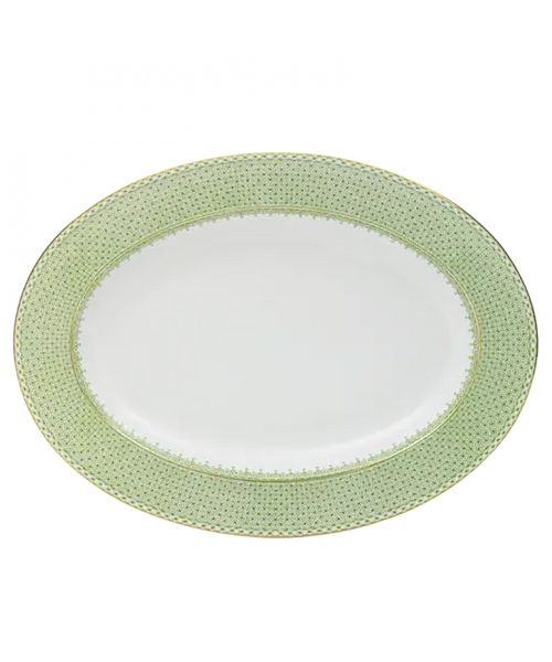 Apple Lace Oval Platter
