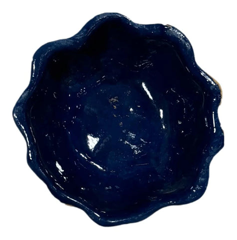 Mini Scallop Cobalt