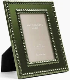 Khaki Bobbin Lacquer Photo Frame-5x7