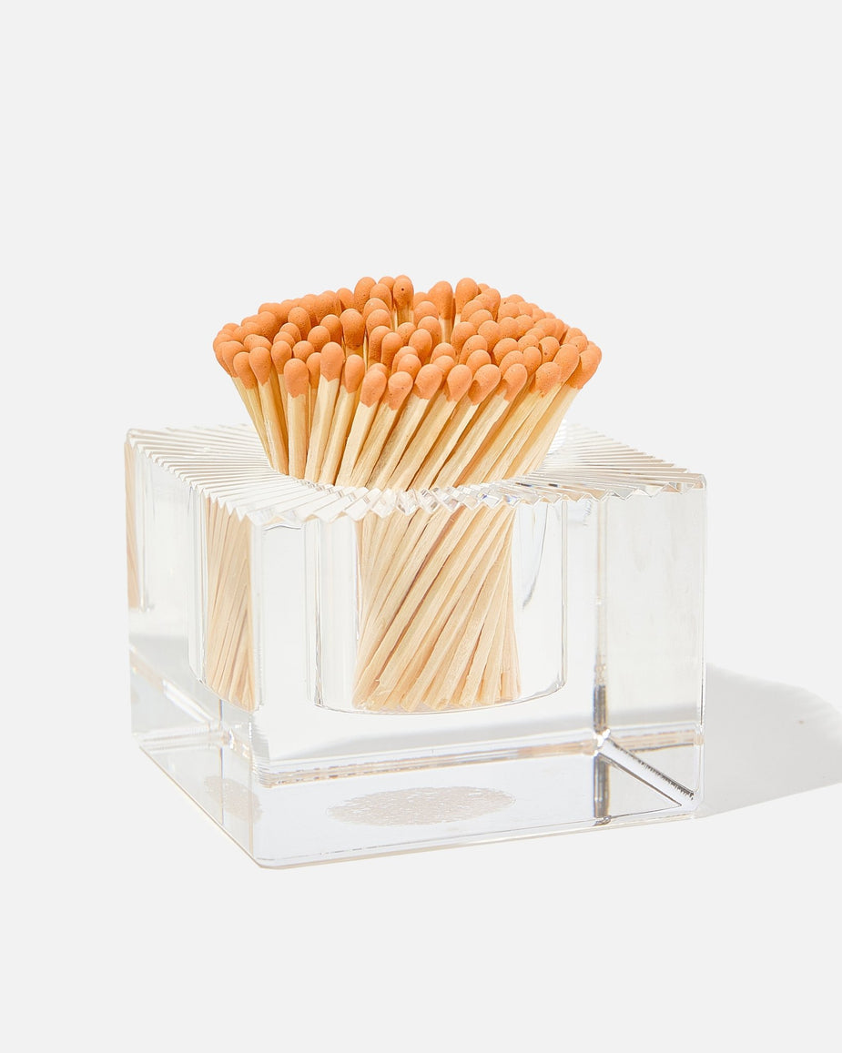 Square Match Striker-Orange Matches