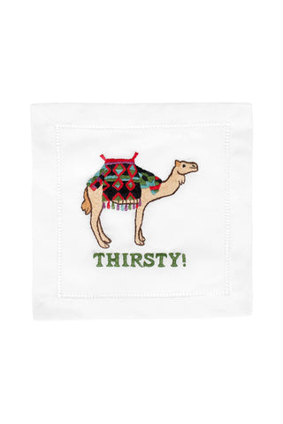 Thirsty Cocktail Napkins-Set of Four