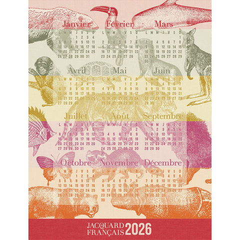 Tea Towel Calendar 2026