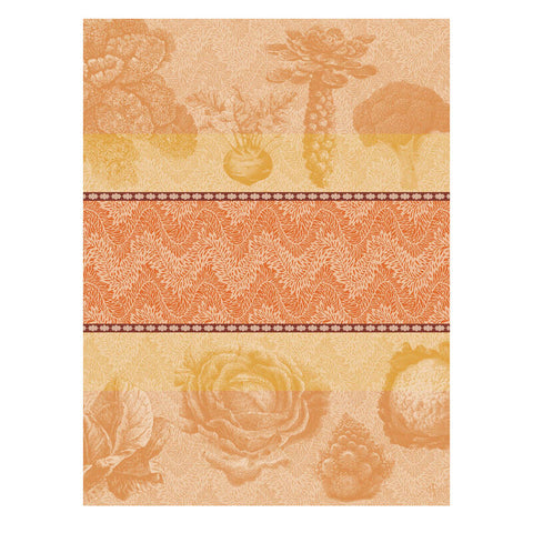 Tea Towel Jardin Des Choux Orange