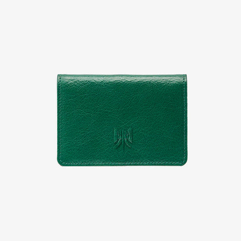 Business Card Case-Teal/Bright Pink