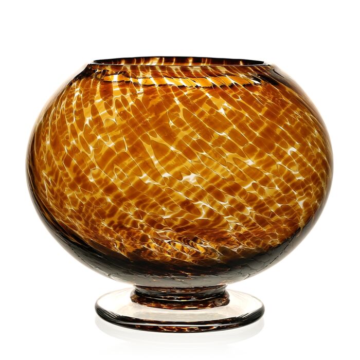 Vanessa Rose Bowl Tortoise 7"