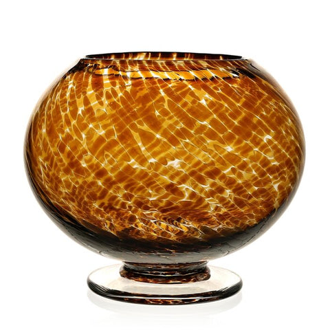 Vanessa Rose Bowl Tortoise 7"