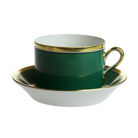 Contessa Green Tea Cup and Saucer