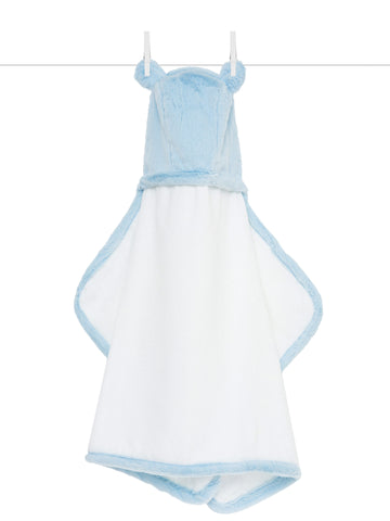 Luxe Baby Towel-Blue