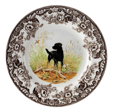 Woodland Hunting Dogs Salad Plate