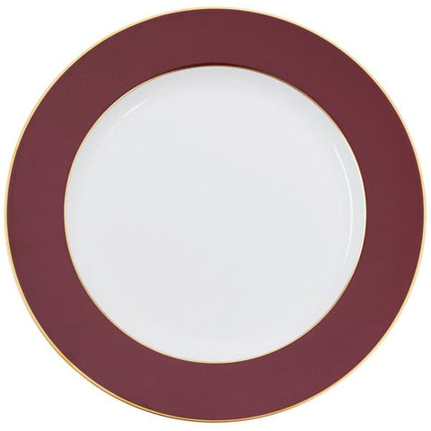 Opaline Red Service Plate