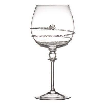 From our Amalia Collection - Designed to allow the bouquet to ascend from our handsome Amalia Light Body Red Wine Glass, the rounded globe directs the flow of the wine onto the area of the tongue that perceives sweetness. This highlights the rich fruit of wines such as Pinot Noir, Shiraz and Cotes du Rhone.