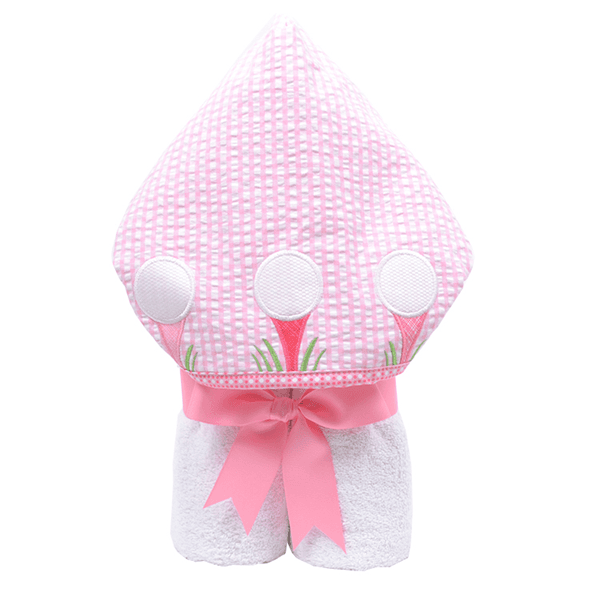Everykid Hooded Towel Pink Golf Game
